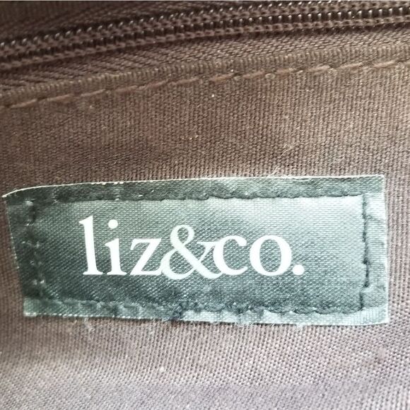 💲💲= Bundle 3/$15..Liz & Co. Brown small handbag - Picture 4 of 6
